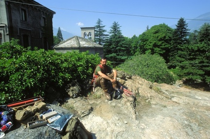 1979-07-20 12 Aosta palestra-roccia-al-Castello