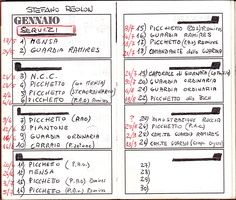 Elenco servizi con date (Stefano Reolon)
