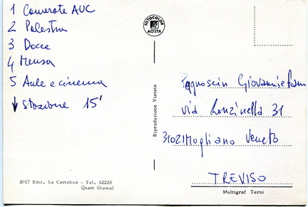 Documenti del 95° Corso AUC