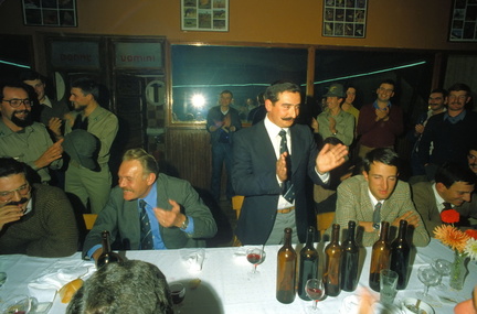 Cena di fine Corso a Sarre (24/09/1979)