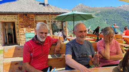 Festa dei nonni del 95° a Malga Polinar, in Val di Rabbi (TN)