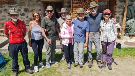 Festa dei nonni del 95° a Malga Polinar, in Val di Rabbi (TN)