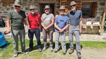 Festa dei nonni del 95° a Malga Polinar, in Val di Rabbi (TN)