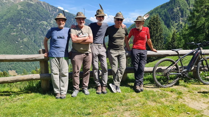 Festa dei nonni del 95° a Malga Polinar, in Val di Rabbi (TN)